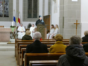 Lumen Christi - Auferstehungsmesse in St. Crescentius (Foto: Karl-Franz Thiede)